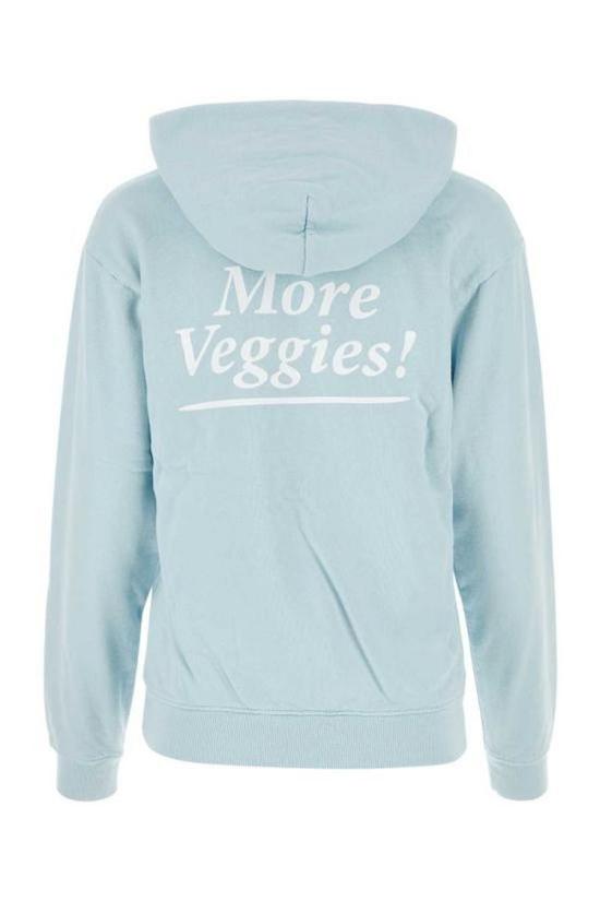  스포티앤리치 후드 티셔츠 WS066S412EB BABY BLUE WHITE DOM - SPORTY & RICH