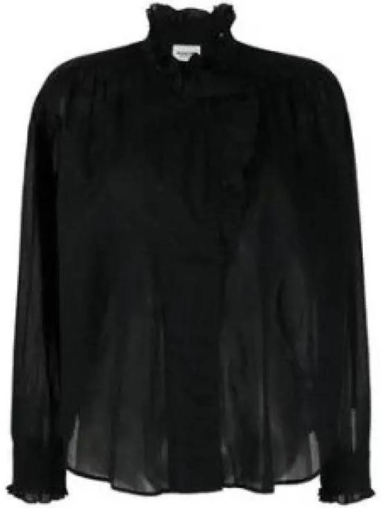  이자벨마랑 블라우스 HT0001FAA1J03E01BK BLACK DOM