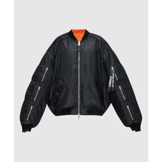  베트멍 자켓 UE64JA220B BLACK ORANGE DOM