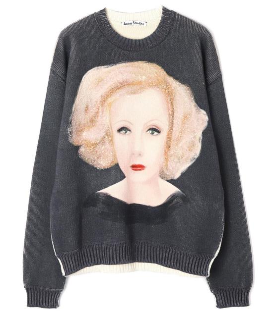  아크네 스튜디오 스웨터 B60282969 BLACK DOM