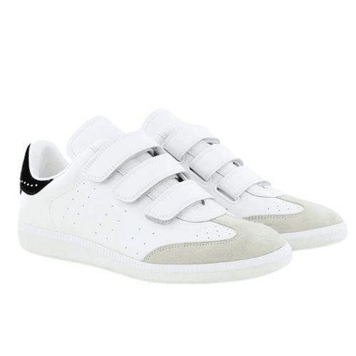  이자벨마랑 스니커즈 BK0013FAA3E36SWHBK WHITE BLACK DOM