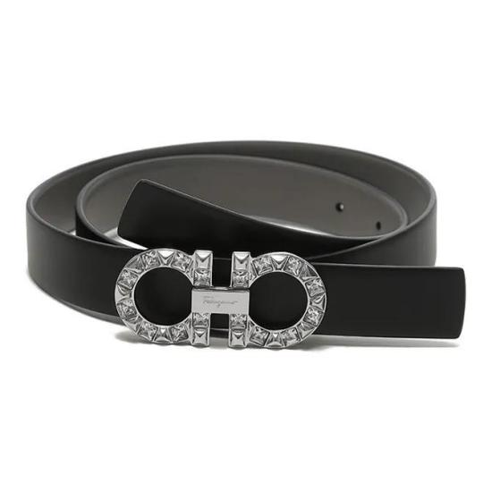  살바토레 페라가모 레귤러 벨트 230205764066 GRAY DOM - SALVATORE FERRAGAMO