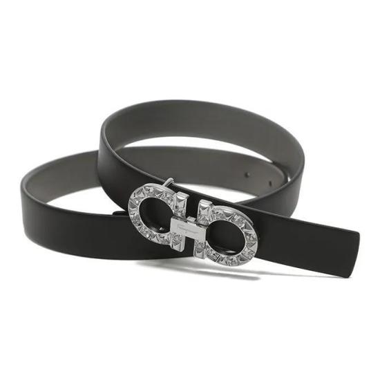  살바토레 페라가모 레귤러 벨트 230205764066 GRAY DOM - SALVATORE FERRAGAMO