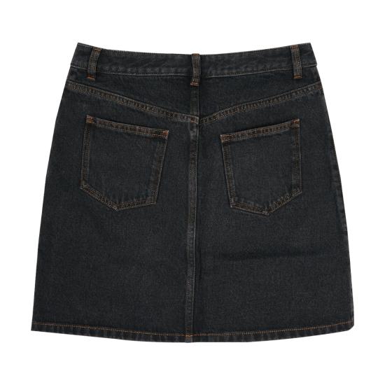  아페쎄 숏 스커트 COGUIF06094LZE BLACK DOM - A.P.C.