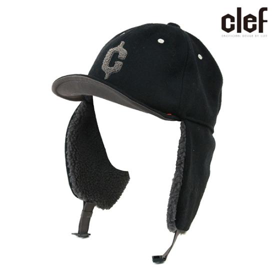 25FW 클레프 CAMPUSBOACAP BLACK DOM