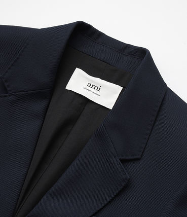  아미 수트 자켓 FBV031PL0012001 BLACK DOM - AMI