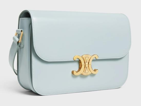  셀린느 숄더백 187363BF407SZ SOFT BLUE DOM - CELINE