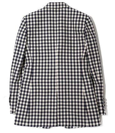  아미 수트 자켓 FBV030CO0018492 NAUTIC BLUE NATURAL WHITE DOM - AMI