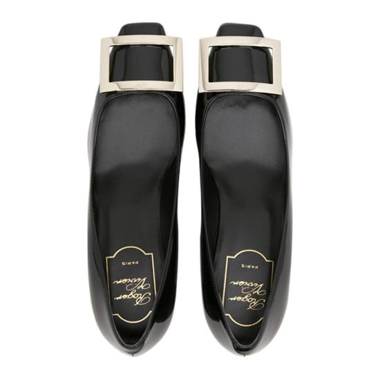 26SS 로저비비에 힐/펌프스 RVW44815280 D1P B999 BLACK DOM - ROGER VIVIER