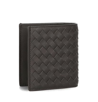  보테가베네타 인트레치아토 반지갑 222338V46512006 BROWN DOM - BOTTEGA VENETA