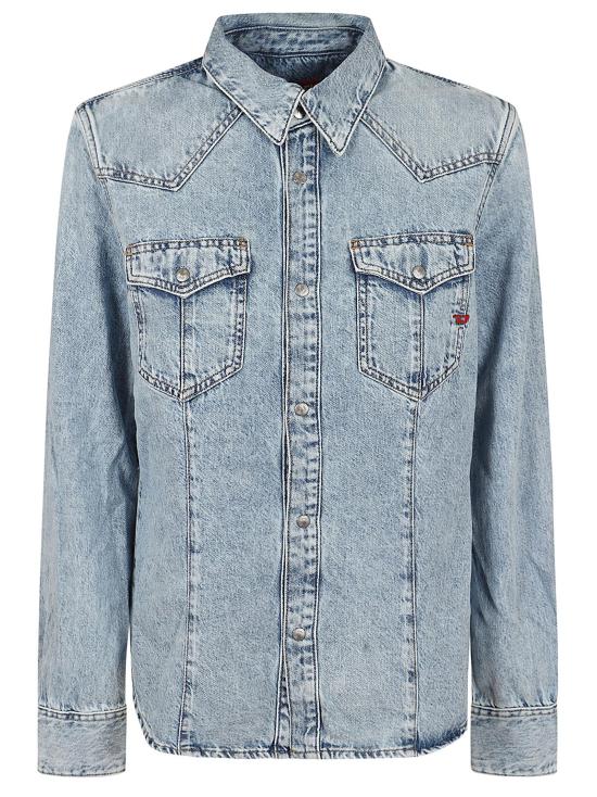 25SS 디젤 블라우스 A09966 068KC 01 BLUE