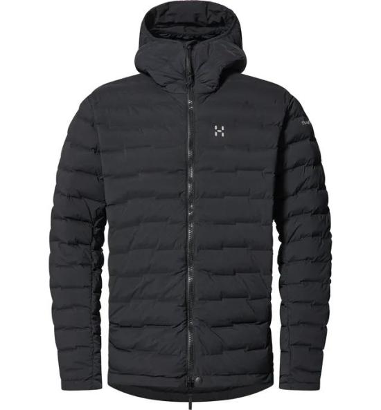 26FW 하그로프스 숏패딩 6074592C5 TRUE BLACK DOM