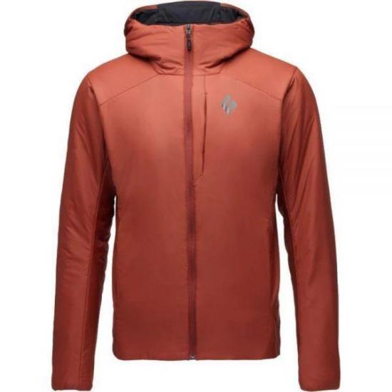  블랙 다이아몬드 숏패딩 OAMAP752265 IRON RED DOM