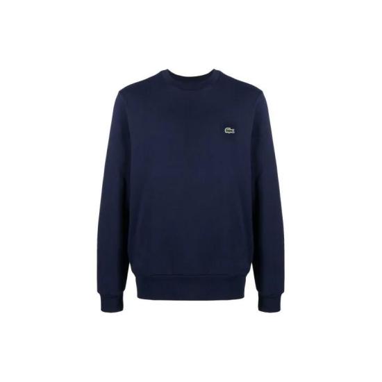  라코스테 오가닉 브러쉬드 코튼 스웨트셔츠 SH9608 166 NAVY DOM