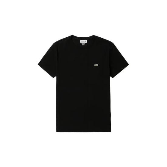 라코스테 피마 코튼 저지 크루넥 티셔츠 TH6709 031 BLACK DOM