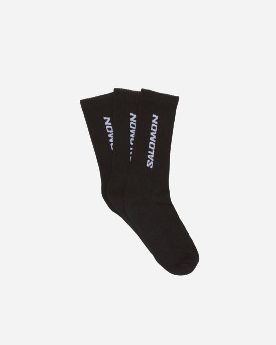26FW 살로몬 양말 LC2086100 BLACK DOM