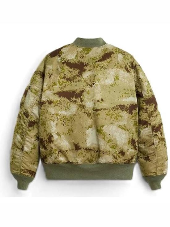  알파 봄버 자켓 MJM53504C1GREENBLURCAMO DOM - ALPHA