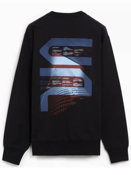  씨피 컴퍼니 긴팔 티셔츠 17CLSS035A006452W999 BLACK DOM - C.P. COMPANY