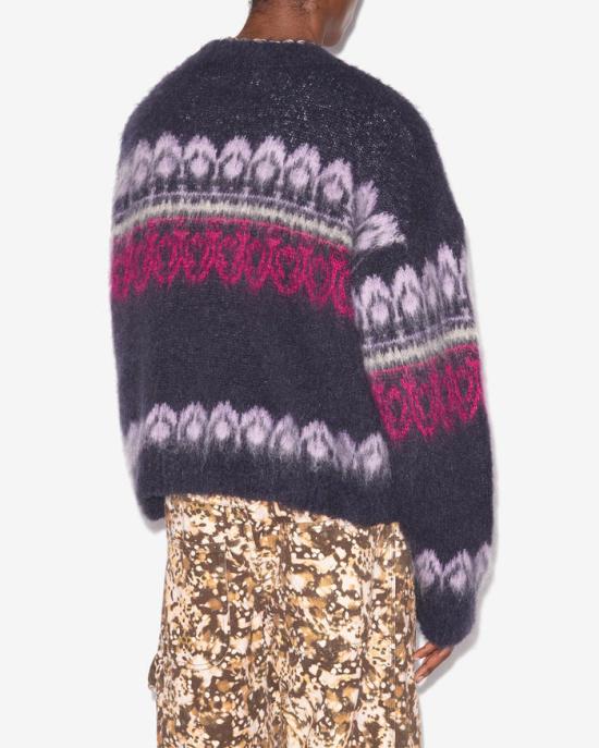  이자벨마랑 스웨터 PU0541HAB3L06H30MI MIDNIGHT DOM - ISABEL MARANT