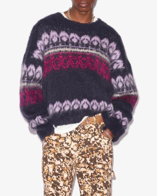 이자벨마랑 스웨터 PU0541HAB3L06H30MI MIDNIGHT DOM - ISABEL MARANT