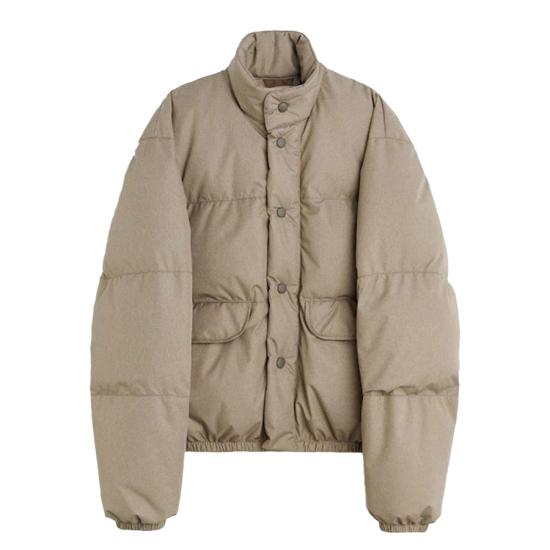  아워레가시 숏패딩 M4241DB DOUBLEGANGER BEIGE MEL NYLON DOM