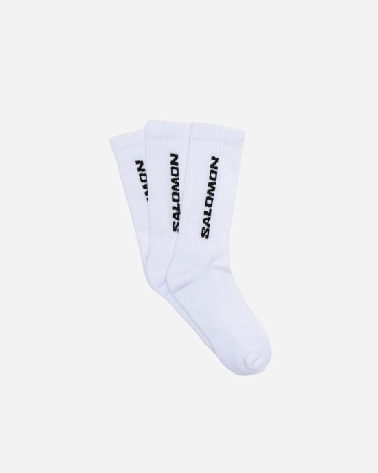 26FW 살로몬 Everyday 에브리데이 크루 양말 3팩 LC2086000 WHITE DOM