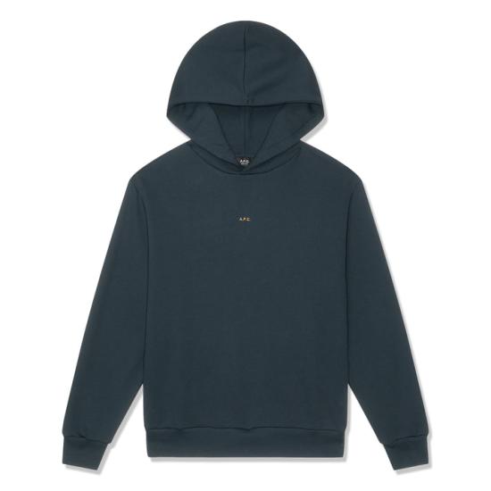  아페쎄 후드 티셔츠 COHBXH27911ILD NAVY DOM