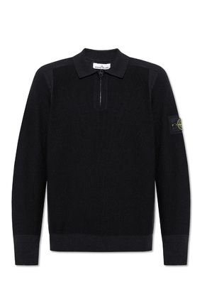  스톤 아일랜드 긴팔 티셔츠 8115558A4A0029 BLACK DOM