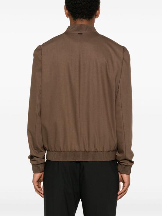  휴고보스 봄버 자켓 50520477212 MEDIUM BROWN DOM - HUGO BOSS