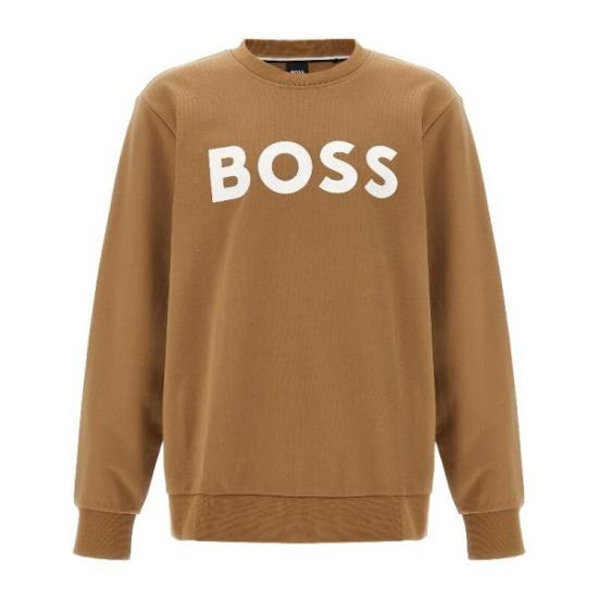  휴고보스 긴팔 티셔츠 50496642260 MEDIUM BEIGE DOM