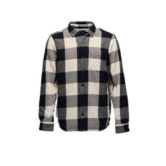  블랙 다이아몬드 긴팔 셔츠 NAMAP744065 BLACK OFF WHITE PLAID DOM