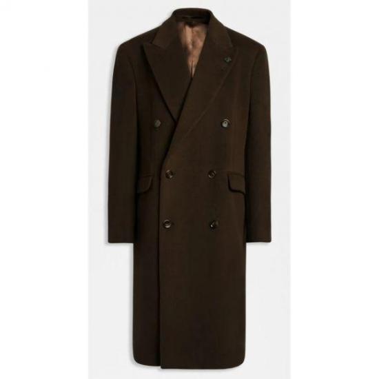  라르디니 코트 IV40408EIVC63612 450 BROWN DOM