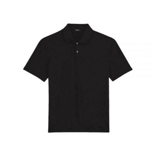  띠어리 폴로 티셔츠 O0186711 001 BLACK DOM
