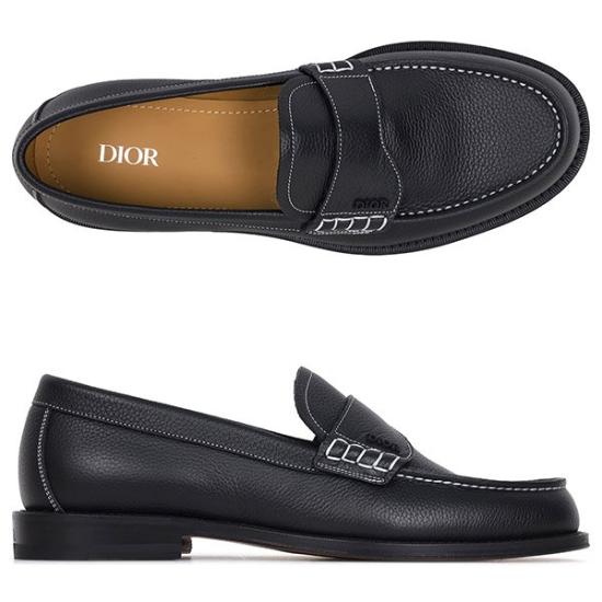 25FW 디올 로퍼 3LO146YJK900 BLACK DOM