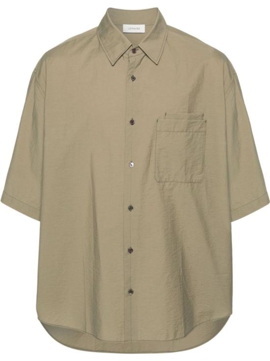  르메르 반팔 셔츠 SH1079LF1234641 DUSTY KHAKI DOM