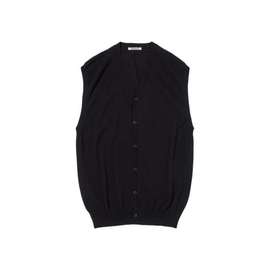  오라리 베스트 A24SV03YW DARK NAVY DOM