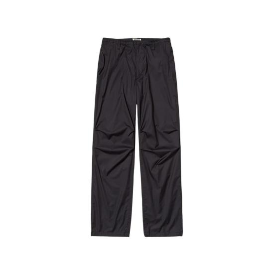  오라리 스트레이트 팬츠 A24SP03SL BLACK DOM