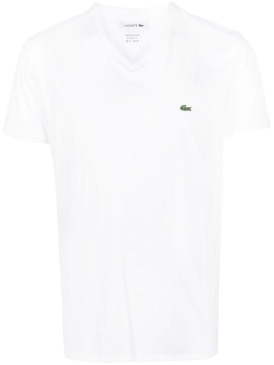 26SS 라코스테 반팔 티셔츠 TH6710001 WHITE DOM