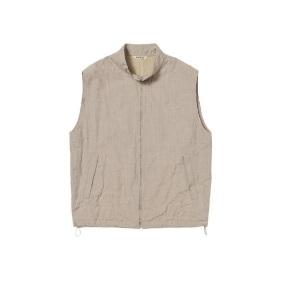  오라리 베스트 A24SV02WP TOP BEIGE DOM