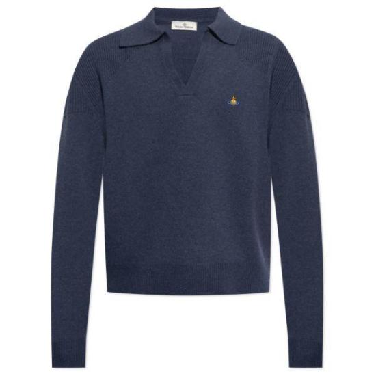  비비안웨스트우드 스웨터 27010015Y0018K409 DENIM DOM