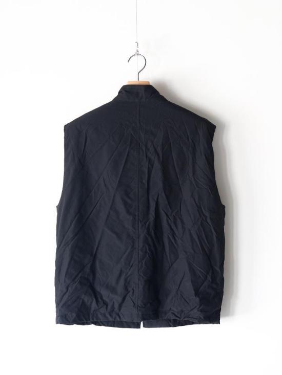  오라리 베스트 A24SV02WP BLACK DOM - AURALEE