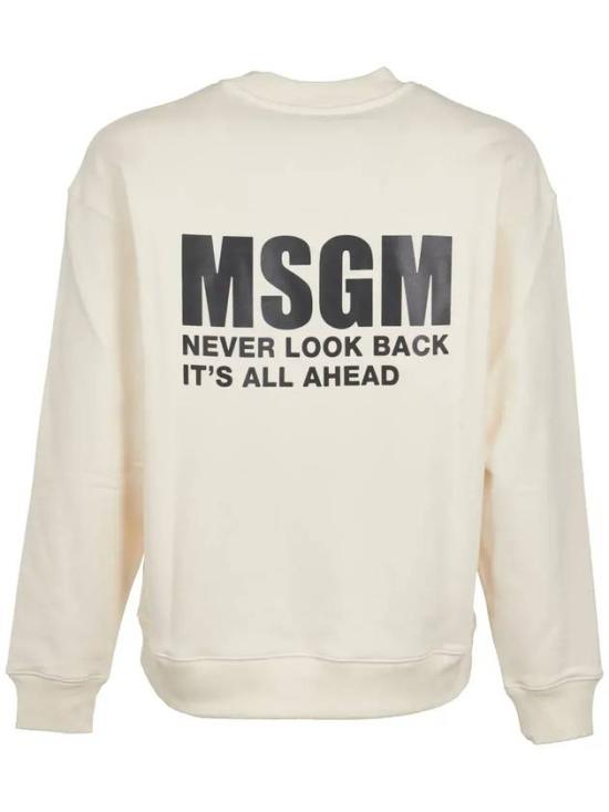  엠에스지엠 긴팔 티셔츠 3640MM12924700102 IVORY DOM - MSGM