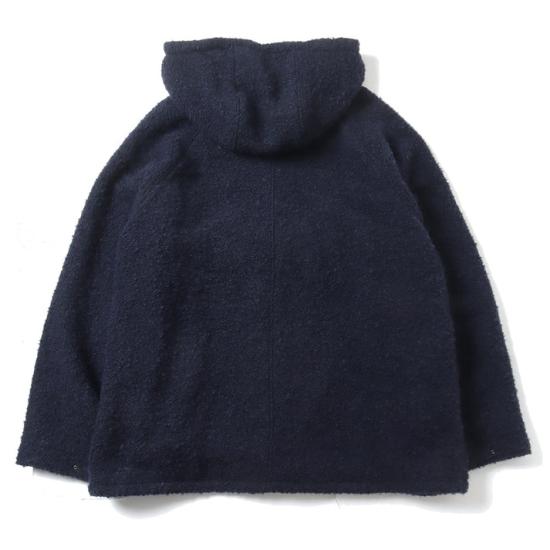  오라리 후드 티셔츠 A23AP01AK DARK NAVY DOM - AURALEE