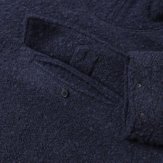  오라리 후드 티셔츠 A23AP01AK DARK NAVY DOM - AURALEE