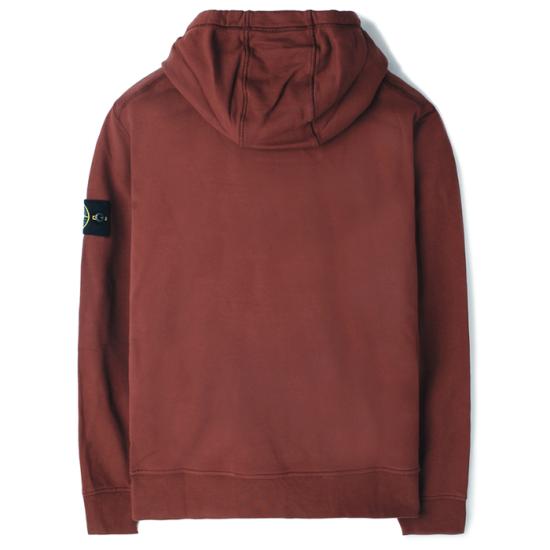  스톤 아일랜드 후드 티셔츠 791564151 V0077 CHESTNUT BROWN DOM - STONE ISLAND