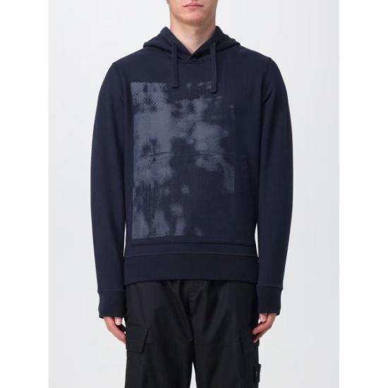  스톤 아일랜드 후드 티셔츠 791566660V0020 NAVY BLUE DOM