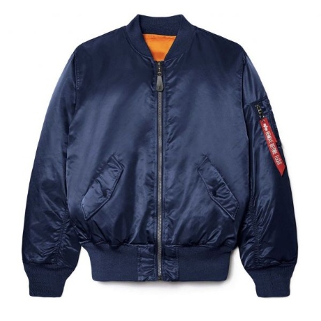  알파 봄버 자켓 MJM21000C1REPLICABLUE REPLICA BLUE DOM