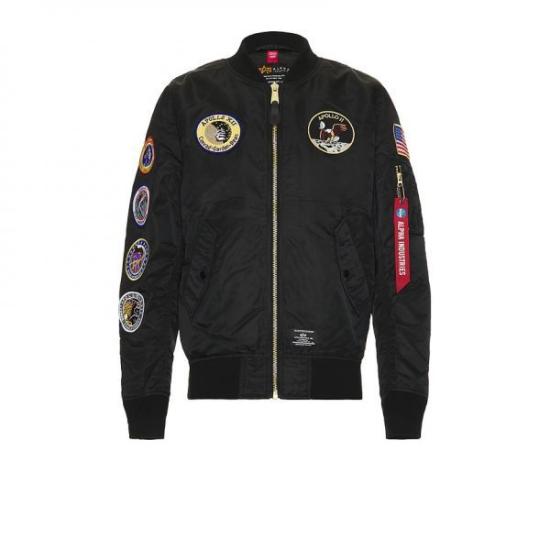  알파 봄버 자켓 MJL53003C1BLACK DOM