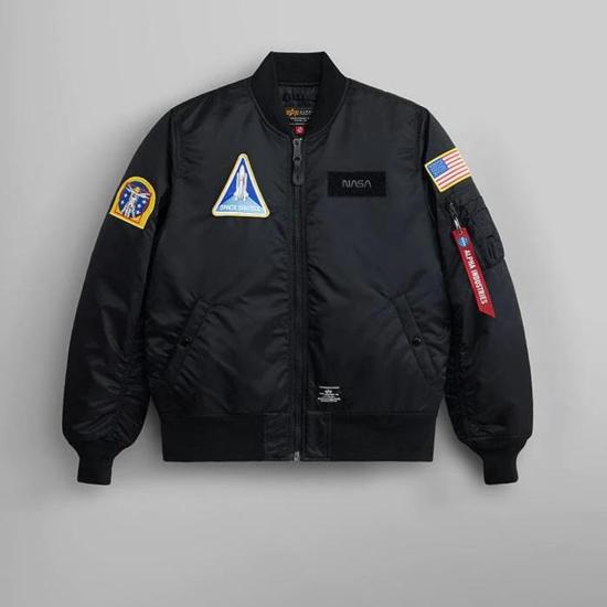  알파 봄버 자켓 MJN53500C1BLACK DOM