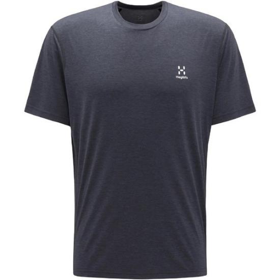 26SS 하그로프스 반팔 티셔츠 6065942C5 TRUE BLACK DOM